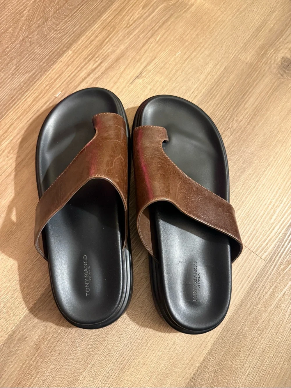 Tony Bianco Jazzy Toe Loop Slip-On Sandals Sole